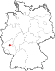 Karte Karbach, Hunsrück
